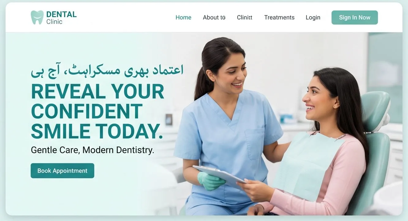Dental Clinic concept screenshot